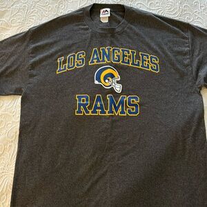 LOS ANGELES RAMS - NFL Unisex Shirt - Old School Helmet - XL🏈